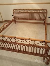 letto in bambù a due piazze