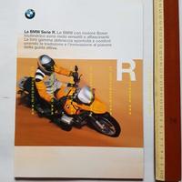 BMW moto modelli serie R 1999 depliant ITALIANO