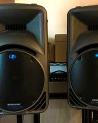 coppia casse Mackie srm450 V1 500w made in Italy