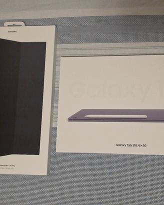 Galaxy Tab S10 FE+ 5G 256 GB  con Cover Keyboard