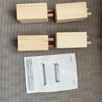 Nabè Kit Piedini per letto evolutivo zero+