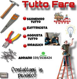 Elettricsta Idraulico aiuto in casa tutto fare