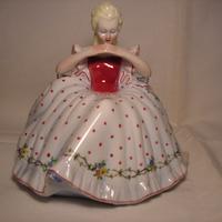 Statuina dama ceramica Ron-zan