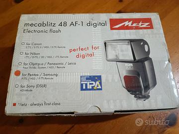 Flash Metz Mecablitz 48 af1 x Pentax