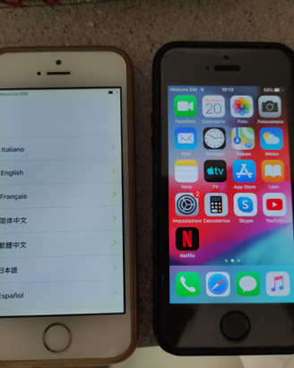 Coppia I phone 5s 16 gb