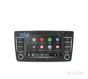 RADIO GPS ANDROID 10 PER SKODA OCTAVIA YETI 09-13