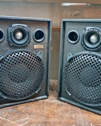casse passive 300w RMS 8 ohm compatte biamplifica.