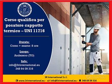 Patentino qualifica posatore cappotto