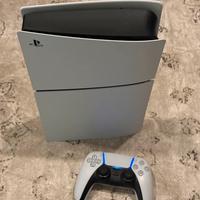 Ps5 slim digital 1TB pari al nuovo con accessori