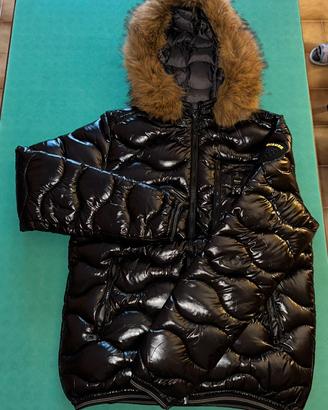 Blauer Giubbotto Uomo Nero Lucido, Nuovo