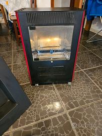 Stufa bioetanolo Ruby bordeaux 3kw