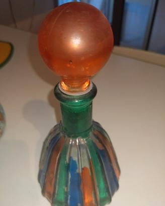 bottiglia di profumo vetro di murano 
