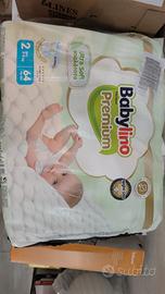 Babylino Premium, Pannolini Neonato Taglia 2 64p. 