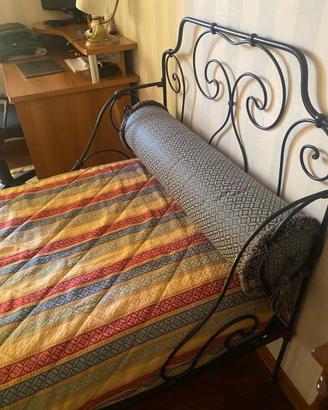 Letto in ferro battuto francese provenzale