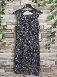 ABITO TUBINO ANIMALIER H&M TG XS/ 38 IT