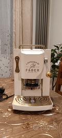 Caffettiera cialde  "Fabbrica di Faber"  perfetta 
