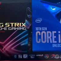 i9-10900k + ASUS ROG STRIX Z490-E Gaming