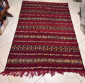 Tappeto etnico kilim anno 1980
