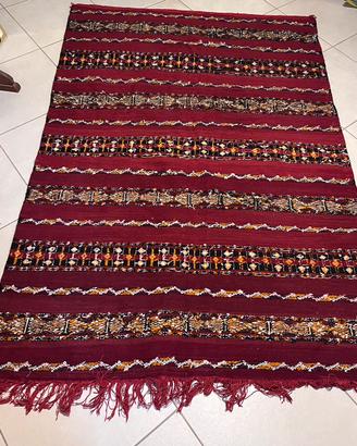 Tappeto etnico kilim anno 1980