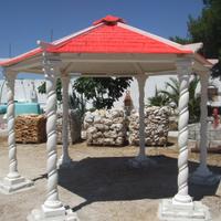 Gazebo in cemento