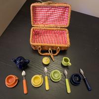 Cestino pic nic per le  bambole