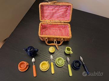 Cestino pic nic per le  bambole
