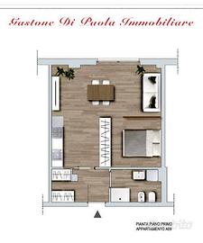Appartamento di 47 m² con 1 locale a Milano