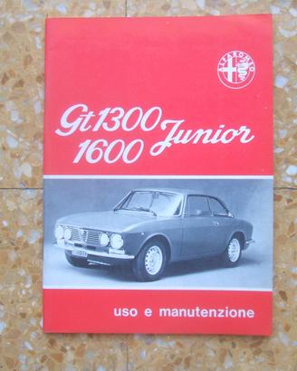 USO MANUTENZIONE ALFA ROMEO GT 1300 1600 JUNIOR 74