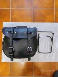 Borsa/valigia buffalo bill per Harley Davidson
