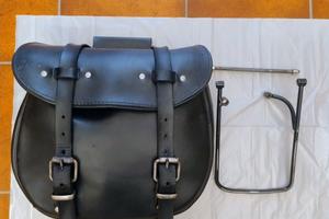 Borsa/valigia buffalo bill per Harley Davidson