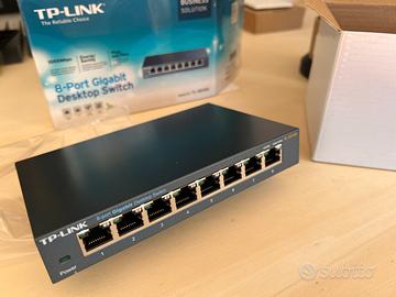 Switch 8 port gigabit mai usato…