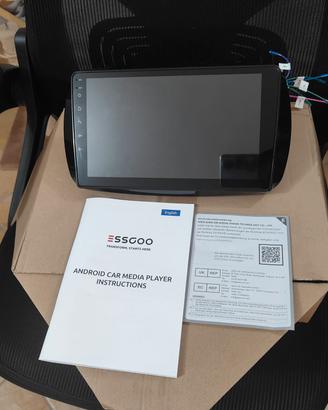 Monitor auto stereo car place per smart 