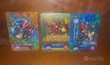 3 Carte Marvel Avengers Assemble