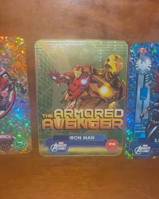 3 Carte Marvel Avengers Assemble