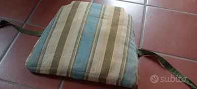 Cuscini seduta a righe 4x