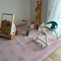 Primi passi , dondolo , triciclo