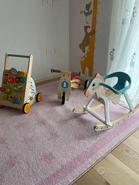 Primi passi , dondolo , triciclo