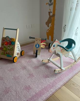 Primi passi , dondolo , triciclo