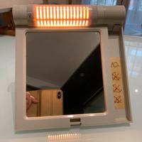 Specchio doppio con luce Philips