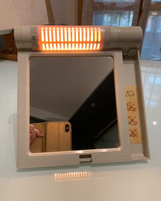 Specchio doppio con luce Philips