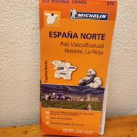 cartina geografica Spagna del nord 