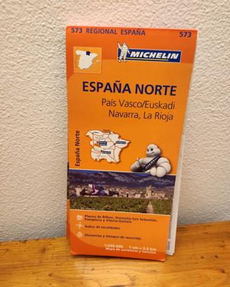 cartina geografica Spagna del nord 