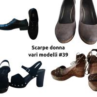 Set scarpe modelli vari. Num 39