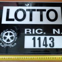 Tabacchi lotto anni 70 pannello originale