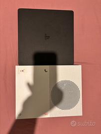 Ps4 slim da 500gb  E  xbox ones da 1tb