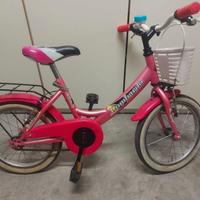 Bicicletta per bambina marca Lombarda misura 16"