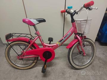Bicicletta per bambina marca Lombarda misura 16"