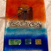 Orologio Parete Vetro Fondente