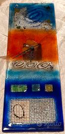 Orologio Parete Vetro Fondente