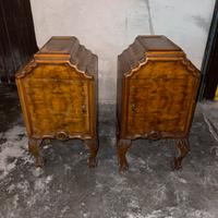 Comodini vintage in legno